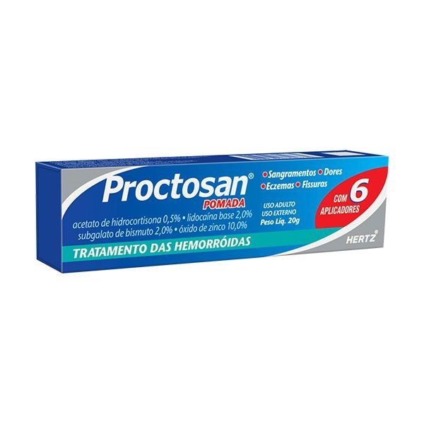 PROCTOSAN PDA 20G 6 APLICADORES KLEY HERTZ