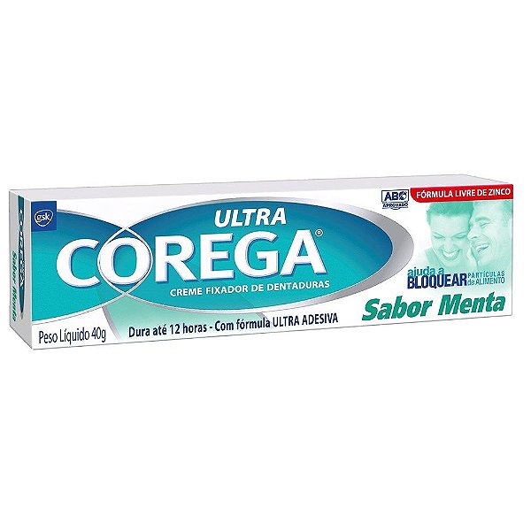 COREGA ULTRA CREME MENTA 40GR