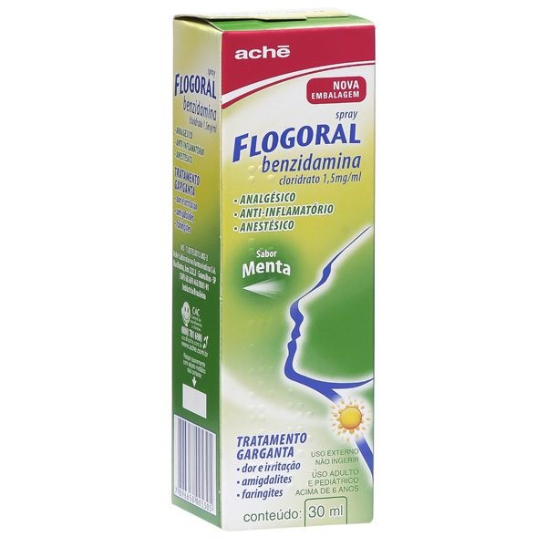 FLOGORAL SPRAY 30ML MENTA