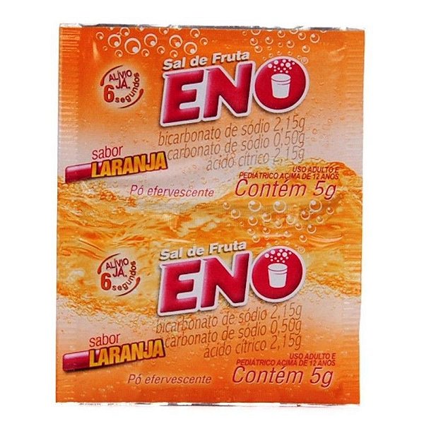 SAL DE FRUTA ENO ENV 5GR LARANJA