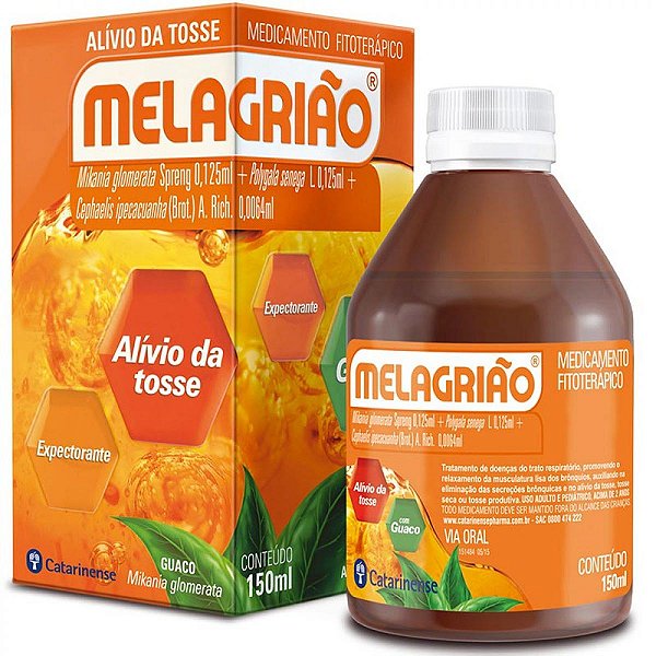 MELAGRIAO XAROPE 150ML CATARINENSE