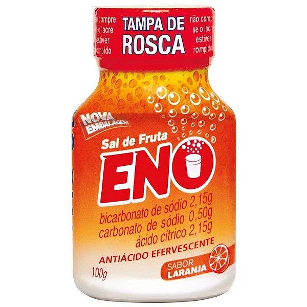 SAL DE FRUTA ENO 100GR LARANJA