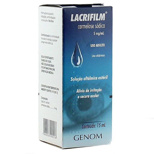 CARMELOSE - LACRIFILM COLIRIO 15ML - UQ