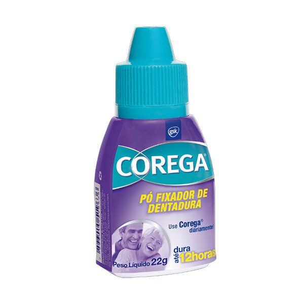 Corega Pó Fixador de Dentadura com 22g