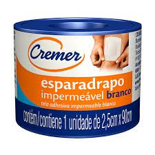 ESPARADRAPO CREMER BRANCO 25X90