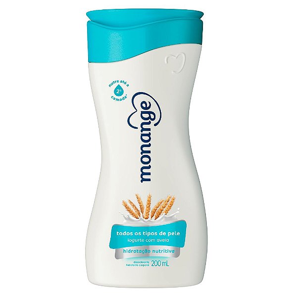 HIDRATANTE CORPORAL MONANGE IOGURTE COM AVEIA 200ML
