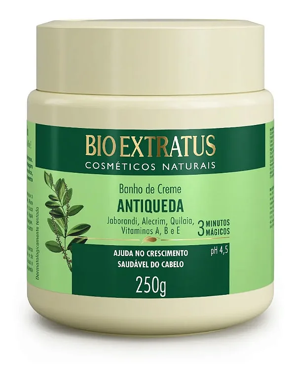 BANHO DE CREME BIO EXTRATUS ANTIQUEDA JABORANDI 250G