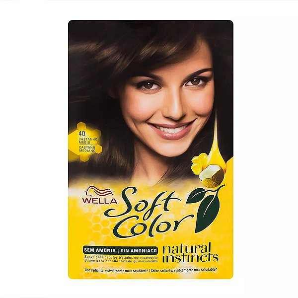 TINTURA SOFT COLOR 40 CASTANHO MEDIO