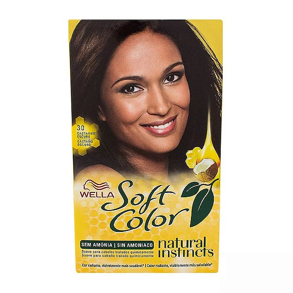 TINTURA SOFT COLOR 30 CASTANHO ESCURO