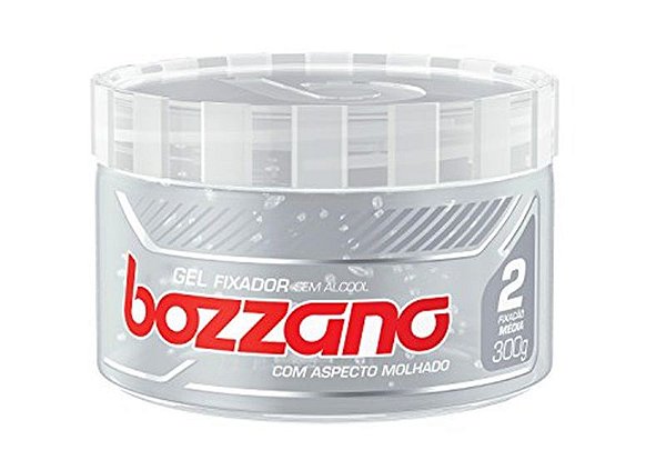 GEL FIXADOR BOZZANO MEDIA FIXAÇÃO INCOLOR 300GR