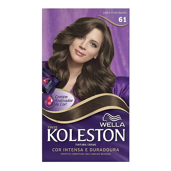 TINTURA KOLESTON 61 LOURO CINZA ESCURO