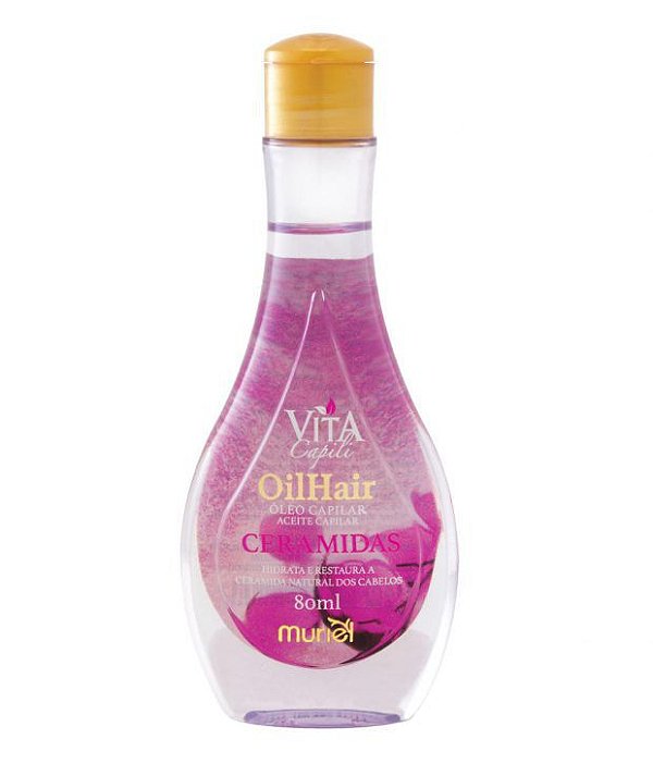 OLEO CAPILAR VITA CAPILI CERAMIDAS 80ML - MURIEL