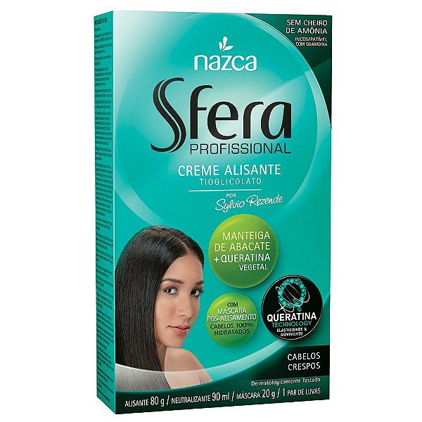 CREME ALISANTE SFERA 80GR MANTEIGA ABACATE