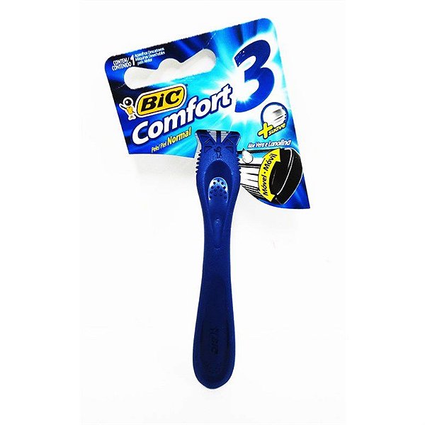 APARELHO BARBEAR BIC CONFORT 3 NORMAL C/ 1