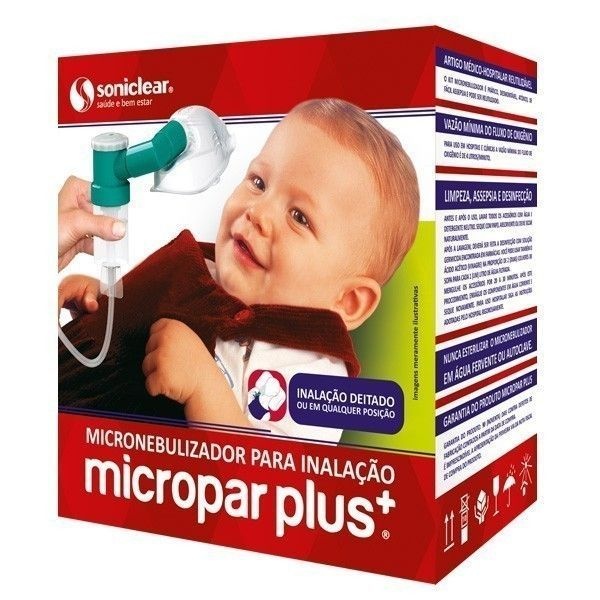 MICRONEBULIZADOR SONICLEAR MICROPAR PLUS ADULTO (ROSCA)