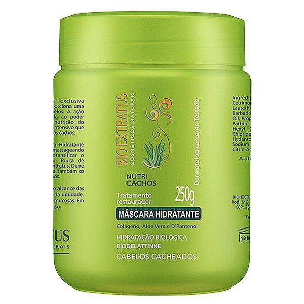MASCARA HIDRATANTE BIO EXTRATUS NUTRI CACHOS 250GR