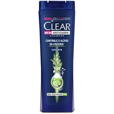 SHAMPOO CLEAR MEN ANTICASPA 200ML MEN CONTROLE DA COCEIRA