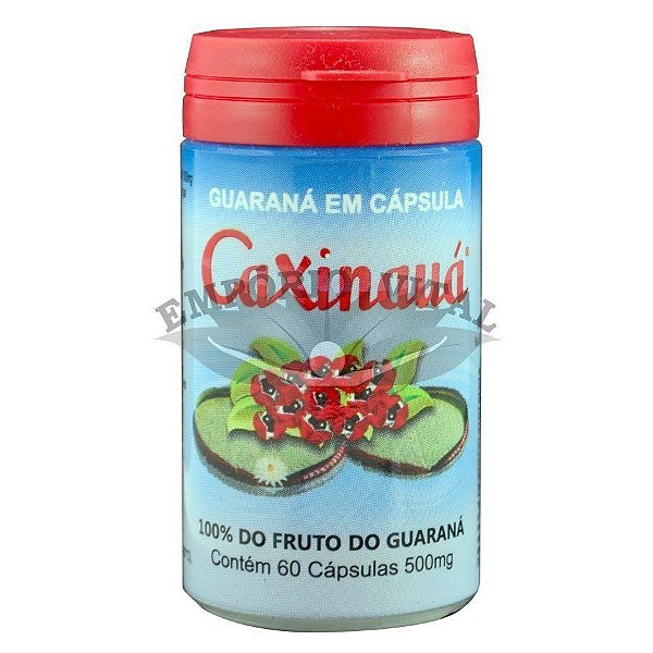GUARANA CAXINAUA 500MG 60 CAPSULAS