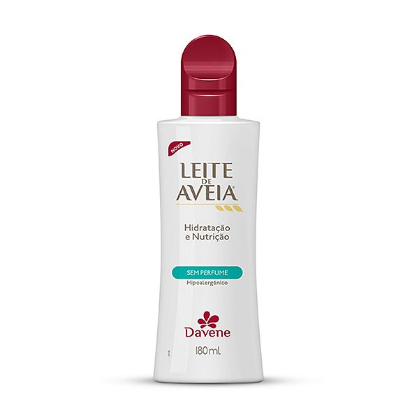 LEITE DE AVEIA DAVENE 180ML HIPOALERGENICO SEM PERFUME
