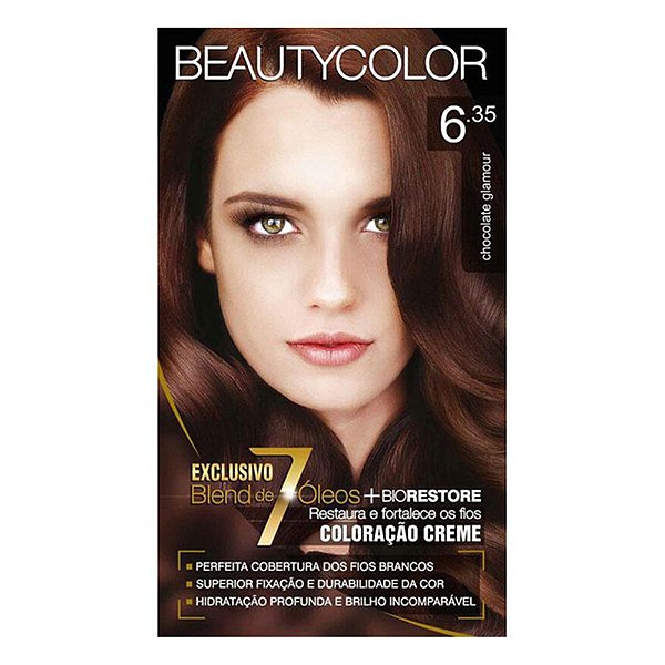TINTURA BEAUTY COLOR 6.35 CHOCOLATE GLAMOUR
