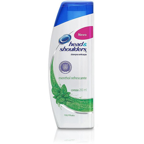 SHAMPOO ANTICASPA HEAD SHOULDERS 200ML MENTHOL