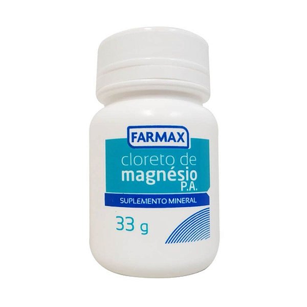 CLORETO DE MAGNESIO EM PO 33G FARMAX