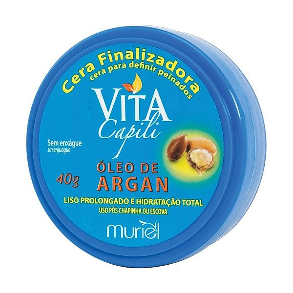 CERA FINALIZADORA MURIEL VITA CAPILI 40GRS ARGAN