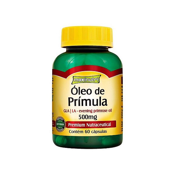 OLEO DE PRIMULA 500MG 60CPS MAXINUTRI