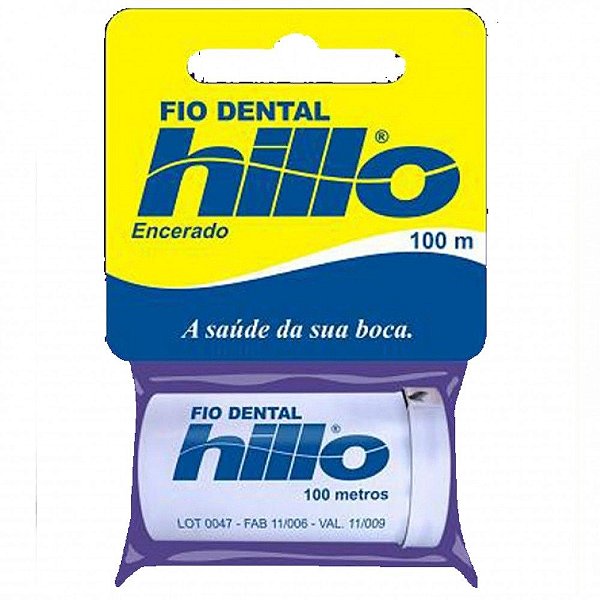FIO DENTAL HILLO ENCERADO 100METROS