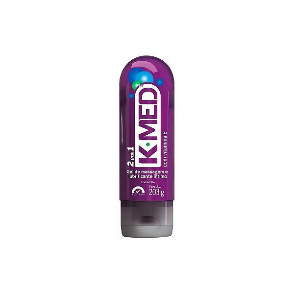K-MED 2 EM 1 GEL MASSAGEM LUBRIFICANTE 200ML CIMED