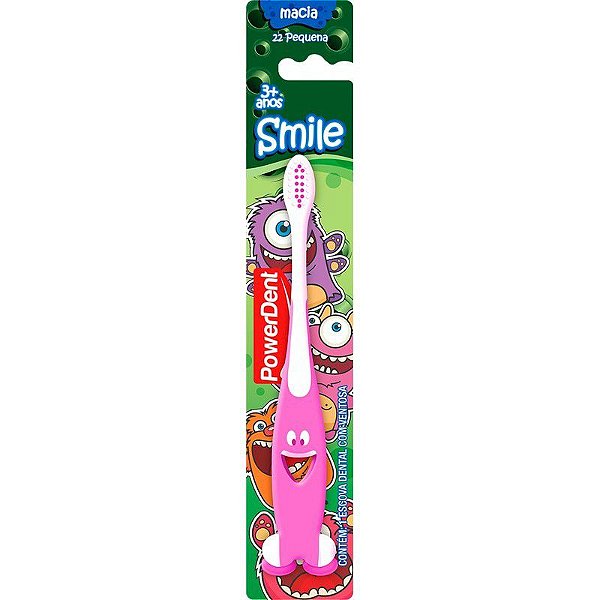 ESCOVA DENTAL POWERDENT INFANTIL SMILE MACIA