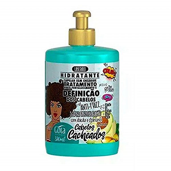 CREME DE PENTEAR GOTA DOURADA CACHEADOS ABAC+DPANTENOL 320ML