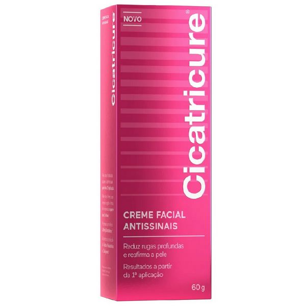 CICATRICURE CREME FACIAL ANTISSINAIS 60G