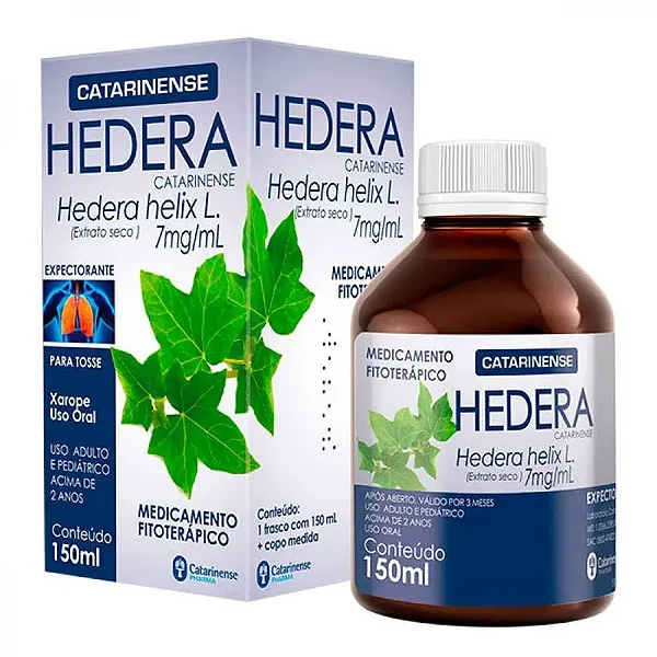 HEDERA HELIX XPE - CATARINENSE ADT E PED 7MG/ML 150ML