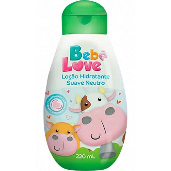 LOCAO HIDRATANTE BEBE LOVE SUAVE NEUTRO 220ML