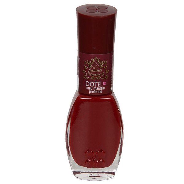 ESMALTE DOTE SAMUEL CIRNANSCK MEU MARSALA PREFERIDO 9ML