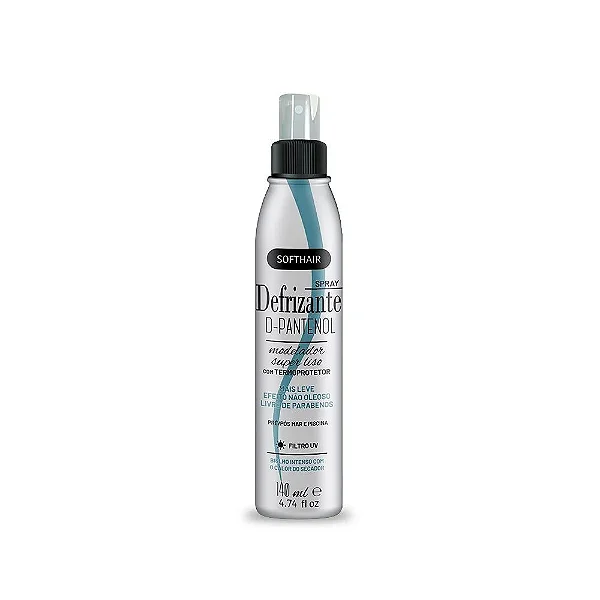 DEFRIZANTE SOFTHAIR SPRAY D-PANTENOL COM TERMOPROTETOR 140ML