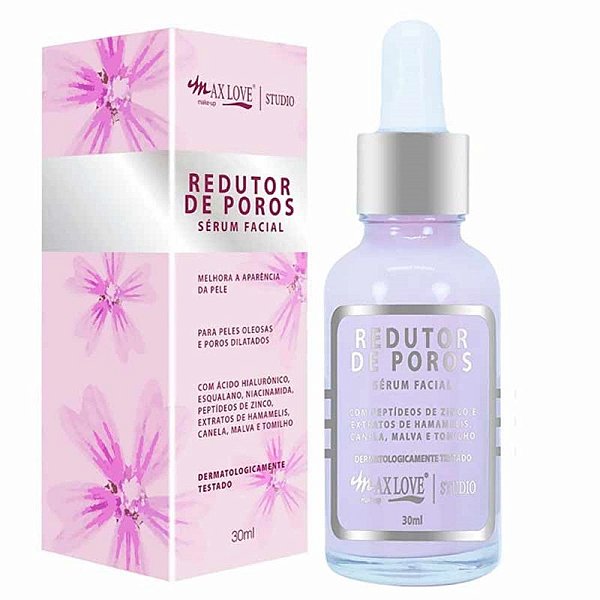MAX LOVE SERUM FACIAL REDUTOR DE POROS 30ML