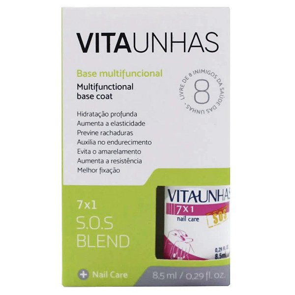 BASE VITAUNHAS SOS 7X1 NAIL CARE 8,5ML