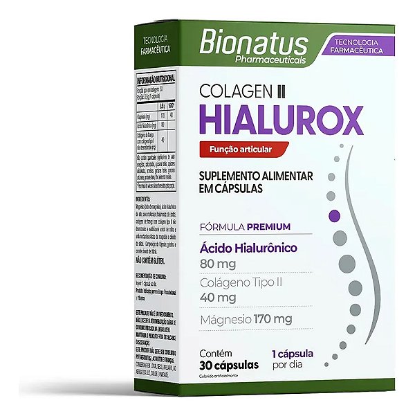 COLAGEN II HIALUROX 30 CAPSULA BIONATUS