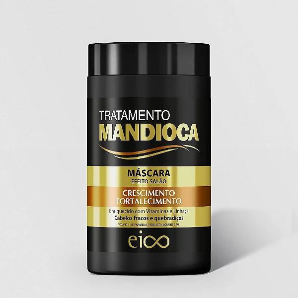 MASCARA CAPILAR EICO MANDIOCA 1K