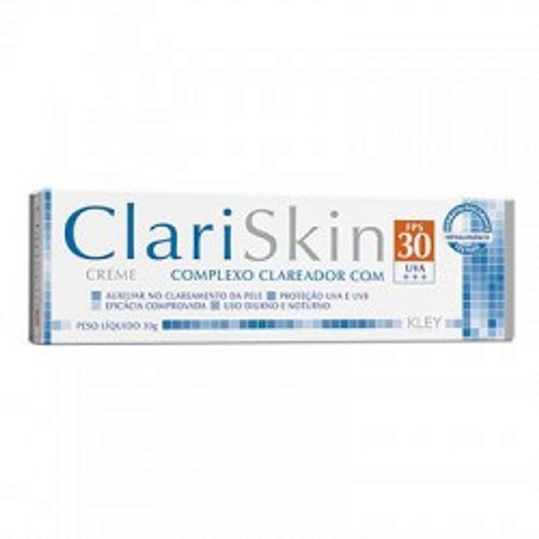 CLARISKIN CREME CLAREADOR FPS 30 30G