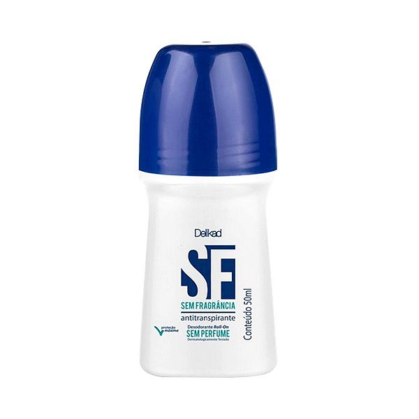 DESODORANTE SF DELIKAD ROLLON SEM PERFUME 50ML