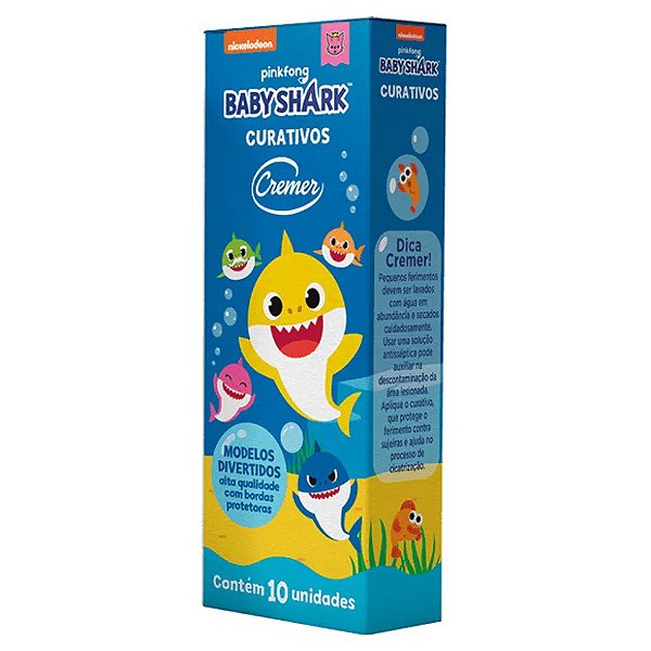 CREMER CURATIVO BABY SHARK C/10