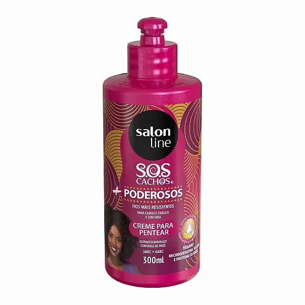 CREME PENTEAR SALON LINE SOS CACHOS + PODEROSOS 300ML