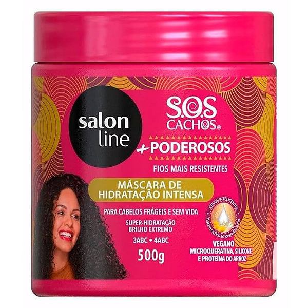 MASCARA SALON LINE SOS CACHOS + PODEROSOS 500ML