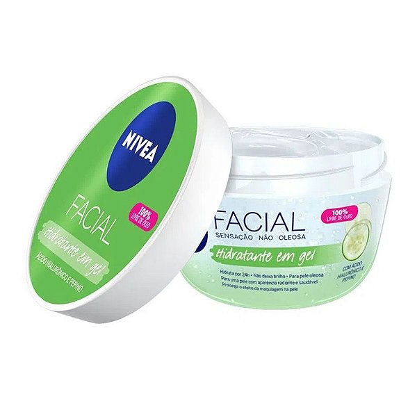 HIDRATANTE EM GEL FACIAL NIVEA HIALURONICO E PEPINO 100G