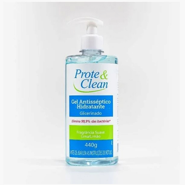 PROTE CLEAN GEL ANTISSEPTICO HIDRATANTE GLICERINADO 440G
