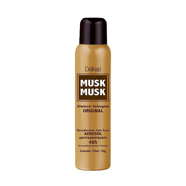 DESODORANTE MUSK MUSK AEROSOL ORIGINAL 150ML