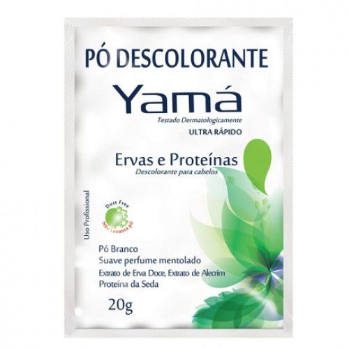 PO DESCOLORANTE YAMA 20G ERVAS E PROTEINAS